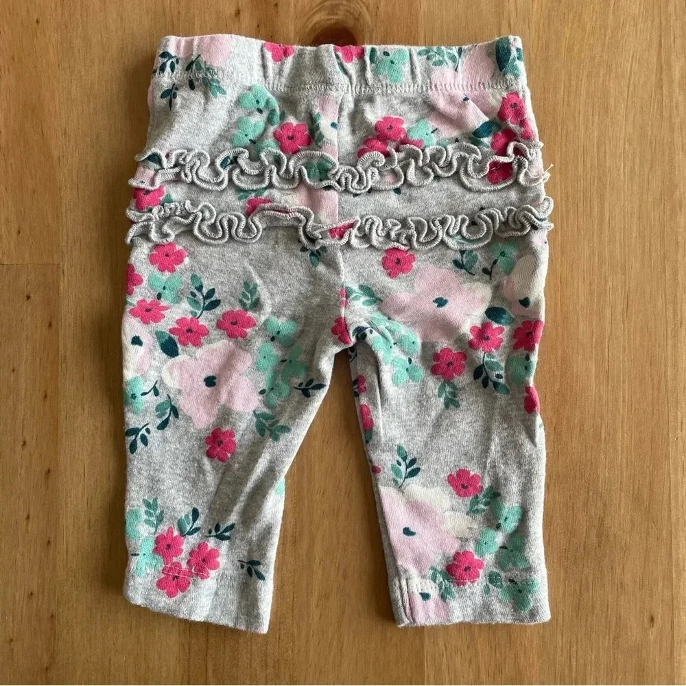 CARTER’S BEAR FLORAL MATCHING SET - Picture 3 of 5